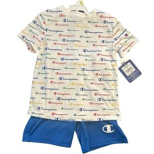 3/$25 Champion Authentic Athleticwear Boys 2 Piece Set Size 4 NWT